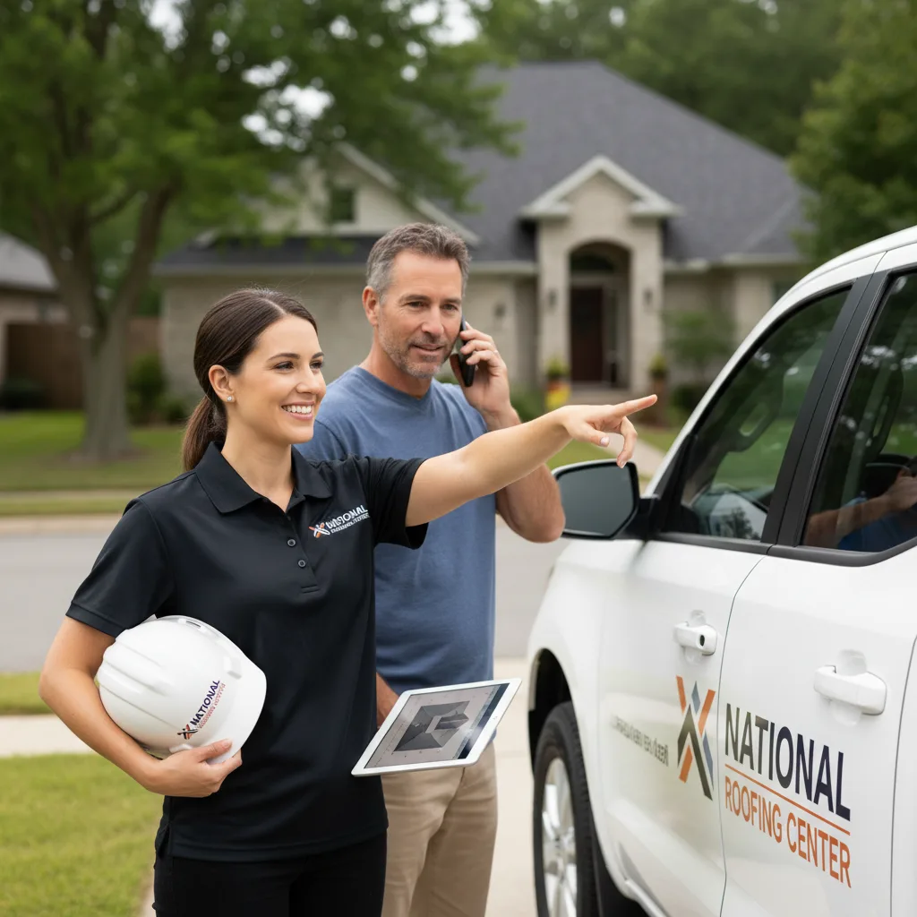 National Roofing Center customer support in Providence Village